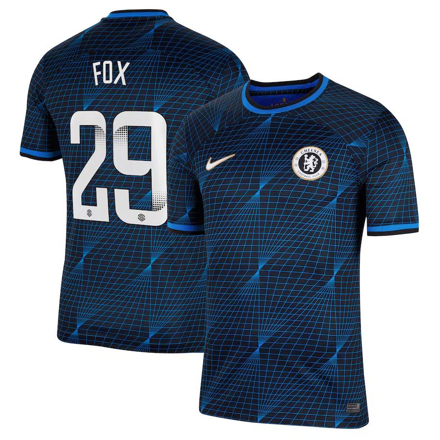 Chelsea chelsea wsl nike auswärtsstadiontrikot 2023-24 – jorja fox 29 Trikot - Exklusive Chelsea Fußballbekleidung