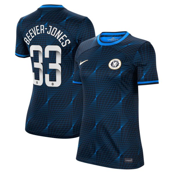 Chelsea chelsea wsl nike auswärtsstadiontrikot 2023-24 – damen mit beever-jones 33-aufdruck Trikot - Exklusive Chelsea Fußballbekleidung