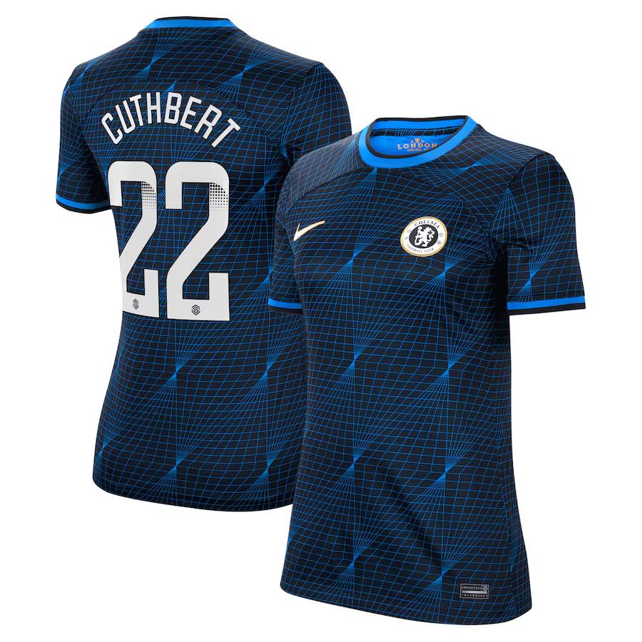 Chelsea chelsea wsl nike auswärtsstadiontrikot 2023-24 – damen mit cuthbert 22-aufdruck Trikot - Exklusive Chelsea Fußballbekleidung