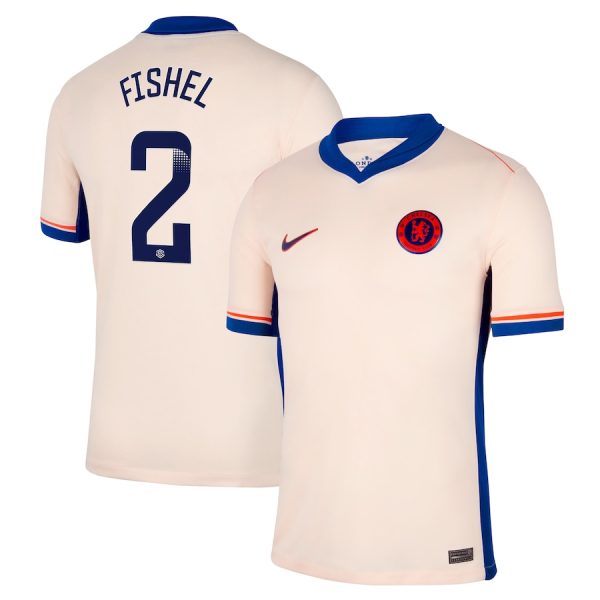 Chelsea chelsea wsl nike auswärtsstadiontrikot 2024-25 mit fishel 2-aufdruck Trikot - Exklusive Chelsea Fußballbekleidung