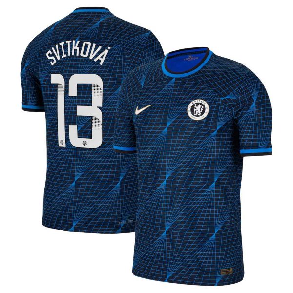 Chelsea chelsea wsl nike away vapor match trikot 2023-24 mit aufdruck „svitková 13. Trikot - Exklusive Chelsea Fußballbekleidung
