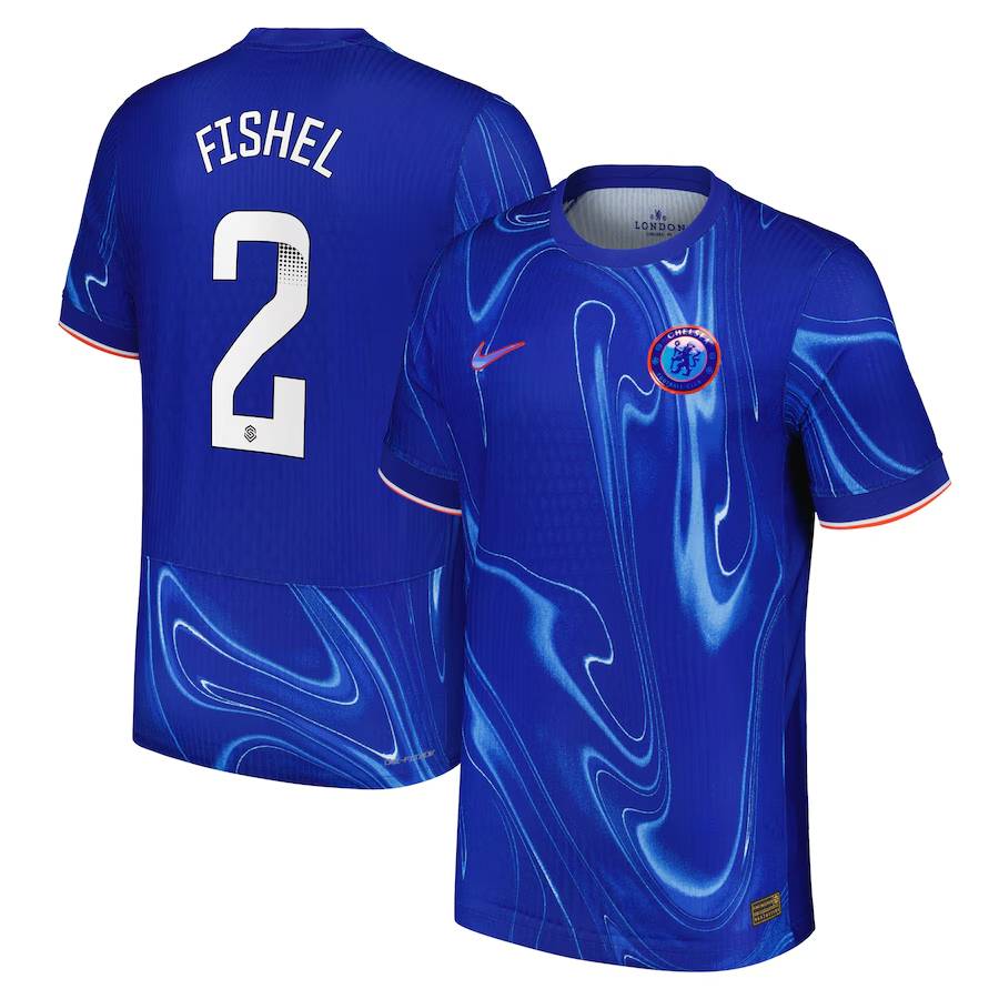 Chelsea chelsea wsl nike dri-fit adv heimspieltrikot 2024-25 mit fishel 2-aufdruck Trikot - Exklusive Chelsea Fußballbekleidung