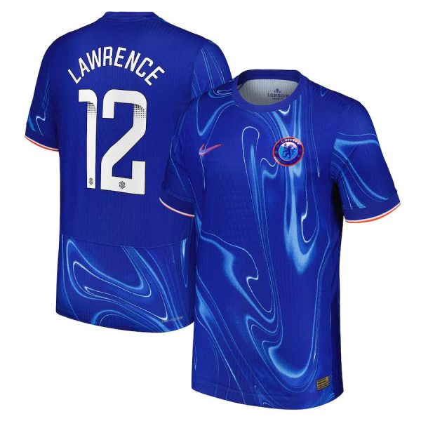 Chelsea chelsea wsl nike dri-fit adv heimspieltrikot 2024-25 mit lawrence 12-aufdruck Trikot - Exklusive Chelsea Fußballbekleidung