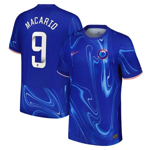 Chelsea chelsea wsl nike dri-fit adv heimspieltrikot 2024-25 mit macario 9-aufdruck Trikot - Exklusive Chelsea Fußballbekleidung