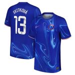 Chelsea chelsea wsl nike dri-fit adv heimspieltrikot 2024-25 mit svitková 13-aufdruck Trikot - Exklusive Chelsea Fußballbekleidung
