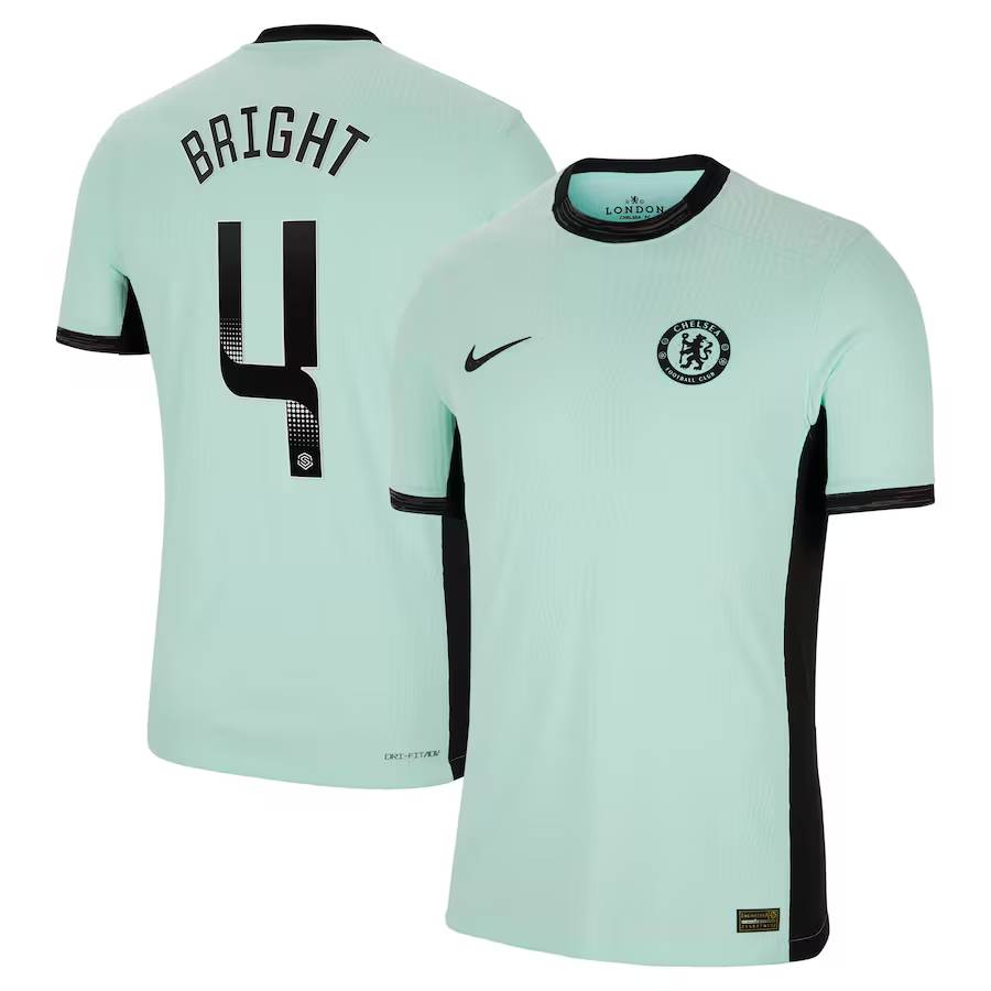 Chelsea chelsea wsl nike drittes vapor match shirt 2023-24 mit bright 4-aufdruck Trikot - Exklusive Chelsea Fußballbekleidung
