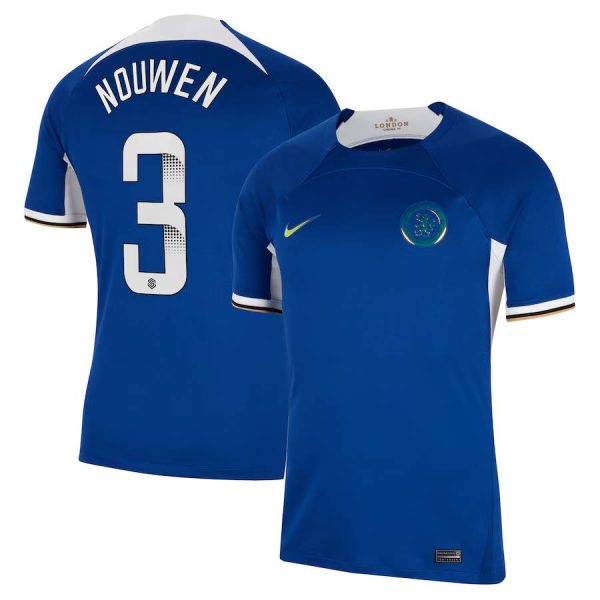 Chelsea chelsea wsl nike heimstadiontrikot 2023-24 mit nouwen 3-aufdruck Trikot - Exklusive Chelsea Fußballbekleidung