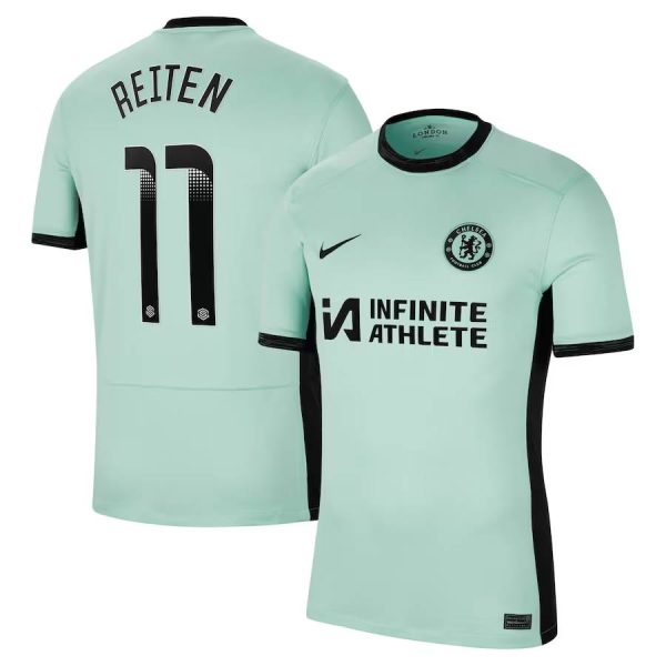 Chelsea chelsea wsl nike third stadium sponsored shirt 2023-24 – kinder mit reiten 11-aufdruck Trikot - Exklusive Chelsea Fußballbekleidung